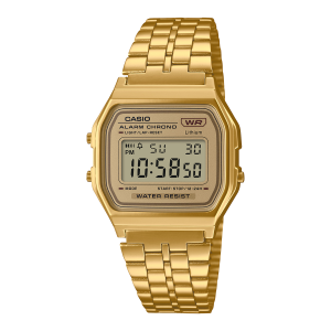 A158WETG-9AVT | Vintage All Gold Metal Watch