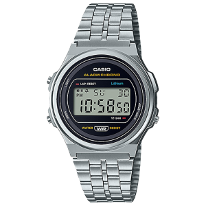 A171WE-1A | Vintage Silver Metal Watch