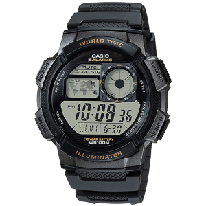 AE1000W-1AV | Illuminator All Black Digital Watch