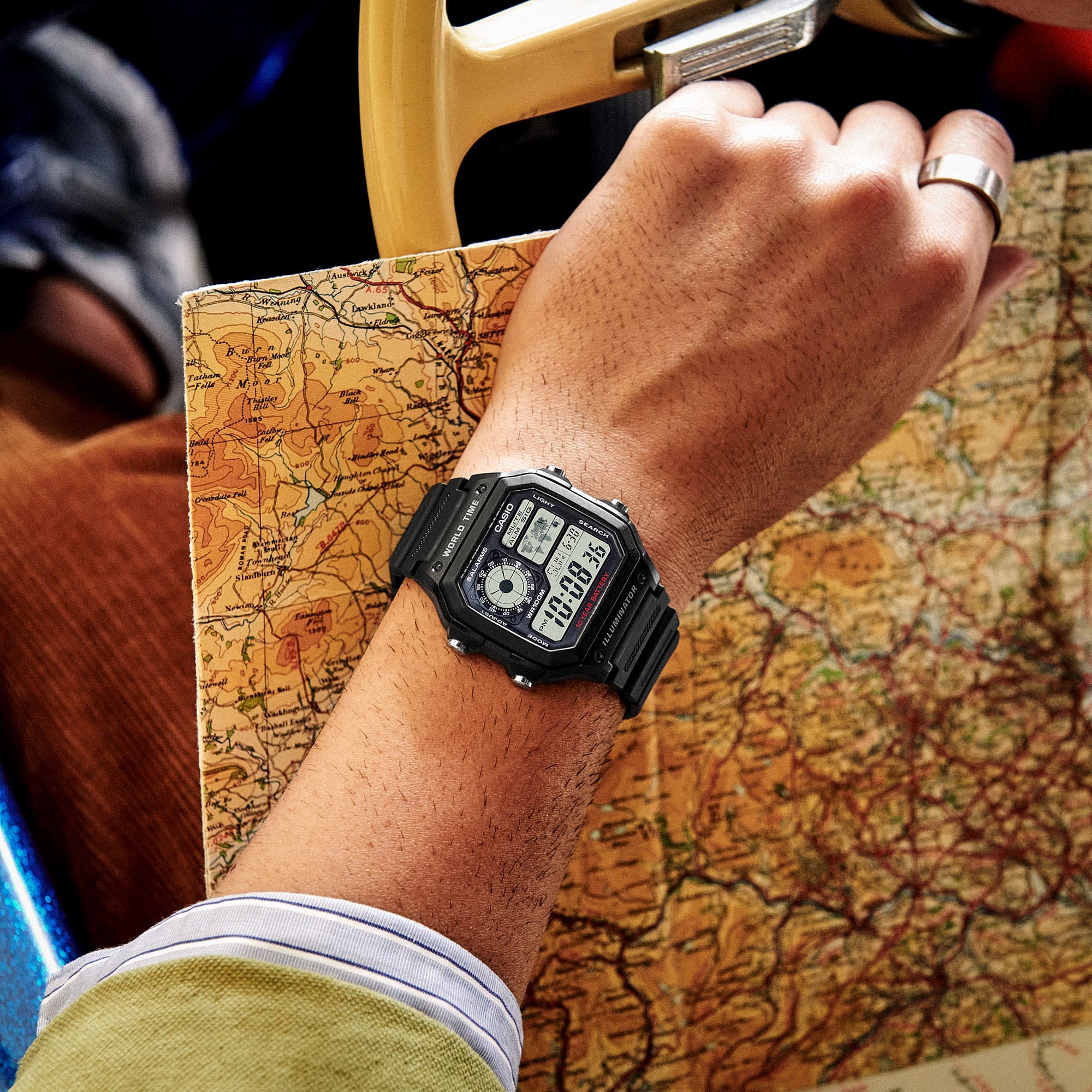 AE1200WH-1A | World Time Watch | Casio - Image 3
