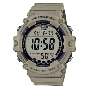 AE1500WH-5AV | Illuminator Beige Grey Digital Watch