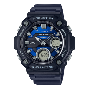 AEQ120W-2AV | Analog-Digital Midnight Blue Watch