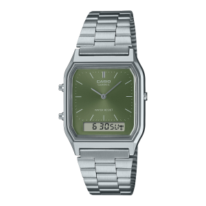 AQ230A-3A | Casio AQ230 | Vintage Silver Watch | Casio