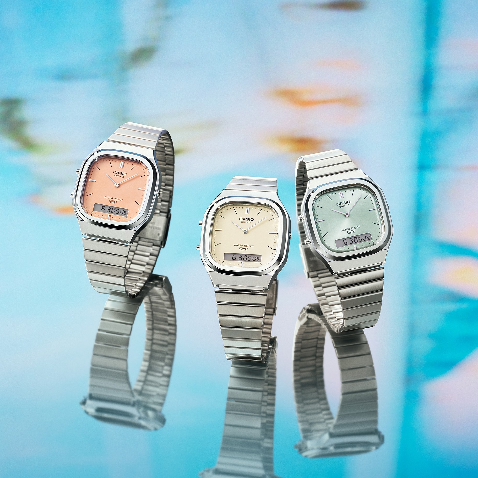 AQ240E-4A VINTAGE Silver - Image 3