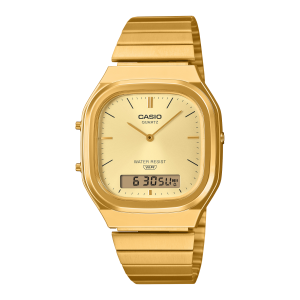 AQ240EG-9A | Gold Casio Vintage Watch
