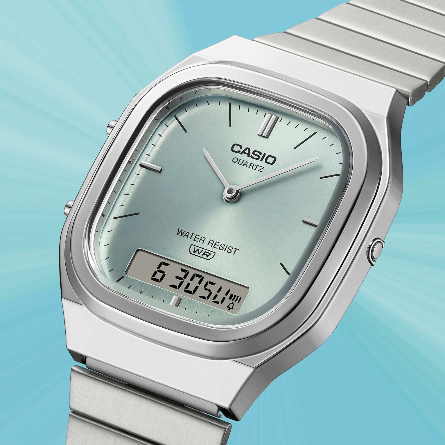 AQ240E-4A VINTAGE Silver - Image 4