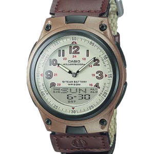 AW80V-5BV | Analog-Digital Brown Watch