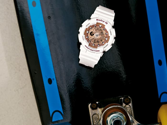 BA110-7A1 | Women's BABY-G All White Digital Watch - Image 2