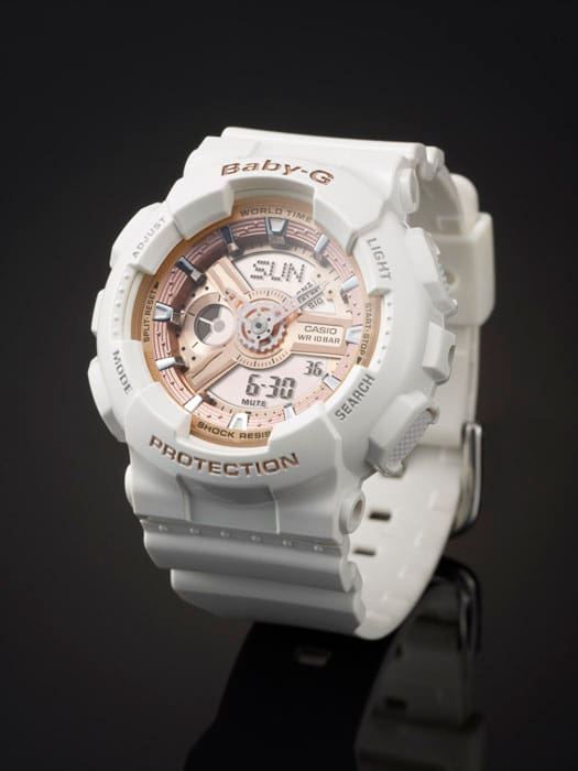 BA110-7A1 | Women's BABY-G All White Digital Watch - Image 3