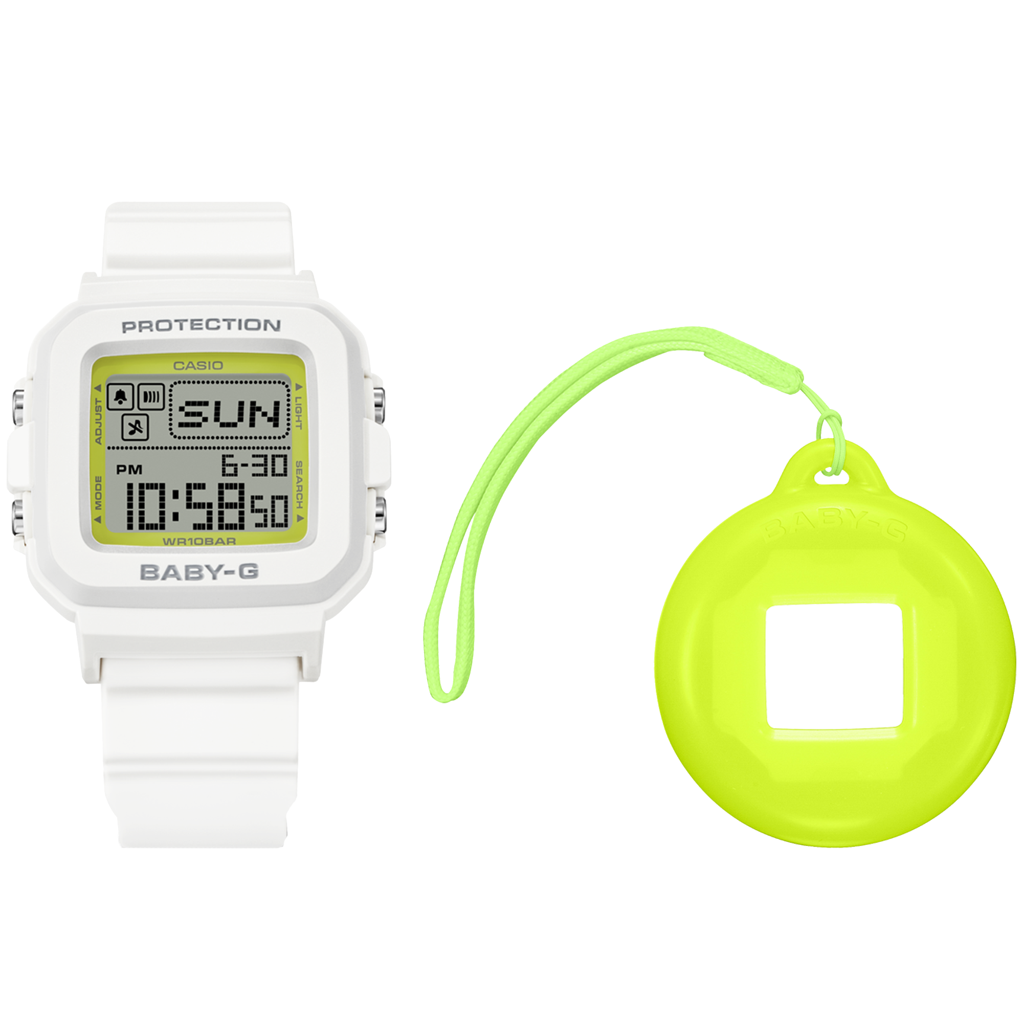 BGD10K-7 | BABY-G DIGITAL White