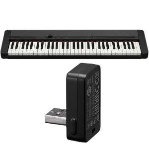 CTS1BKBT | Casiotone Black Portable Keyboard with Wireless Adaptor