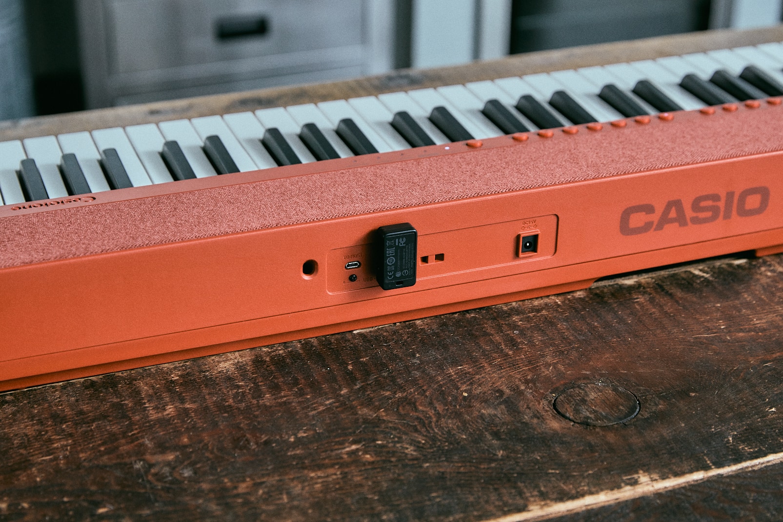 CTS1RDBT | Casiotone Red Portable Keyboard with Wireless Adaptor - Image 2