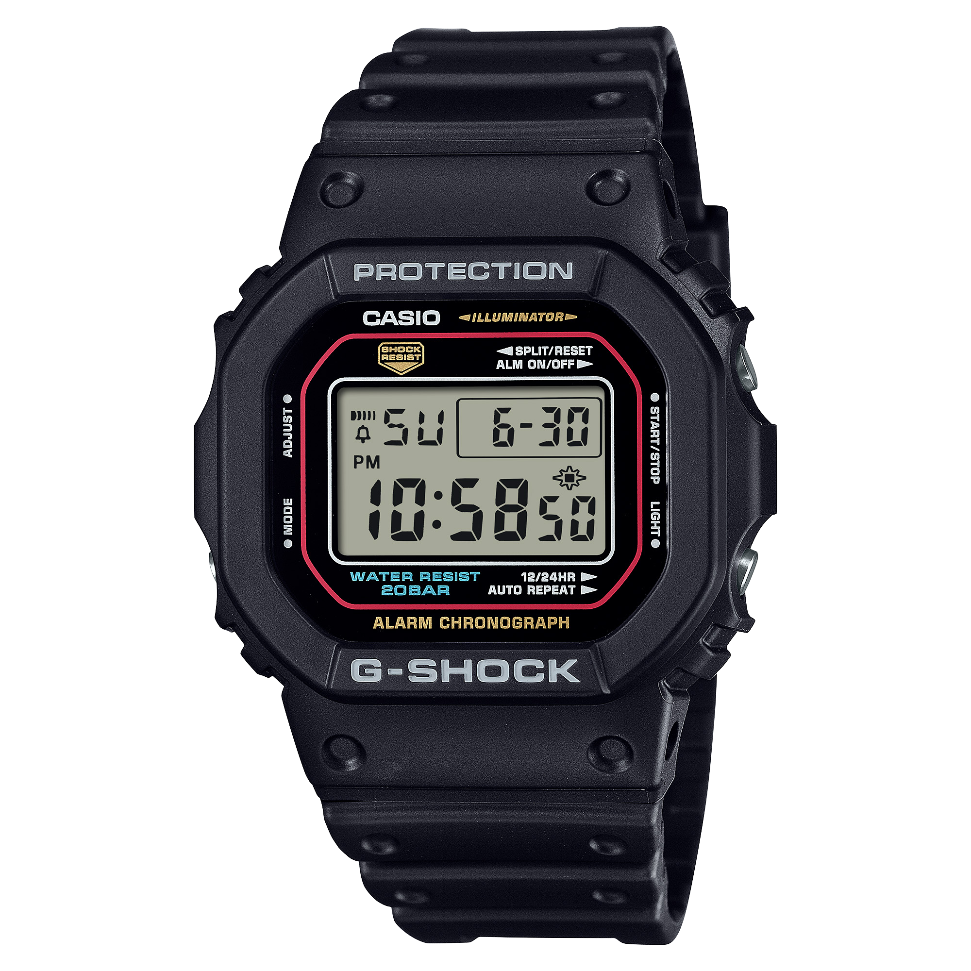 DW5600RL-1 | G-SHOCK DIGITAL Black