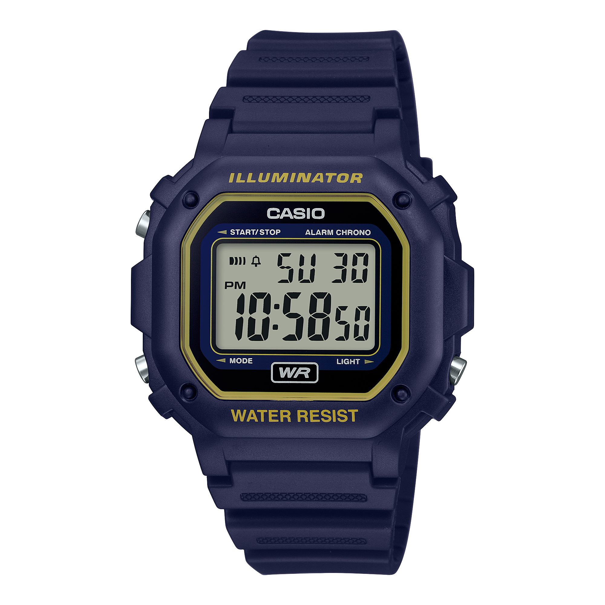 F108WH-2A2 | Digital Blue, Light blue