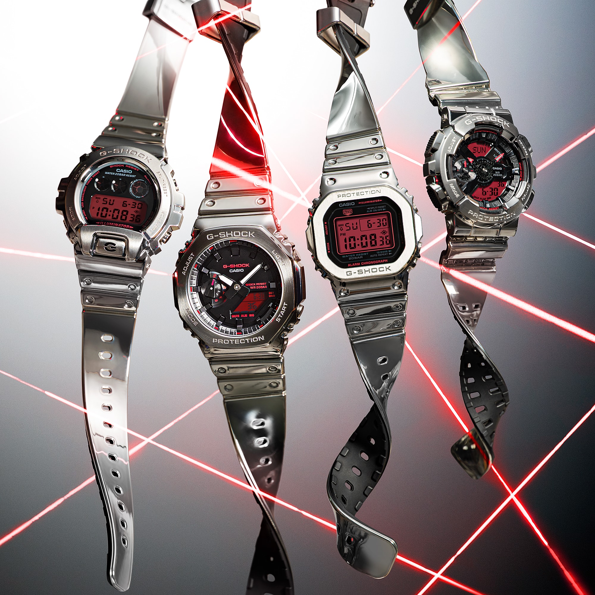 GM110YRA-8A | G-SHOCK ANALOG-DIGITAL Silver - Image 2