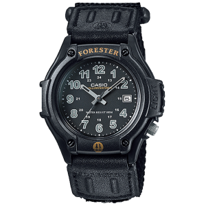 FT500WC-1BV | Black Leather Analog Watch