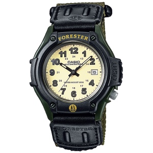FT500WC-3BV | Green Leather Analog Watch
