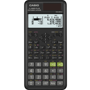 fx-300ES PLUS 2nd Edition | All Black Scientific Calculator