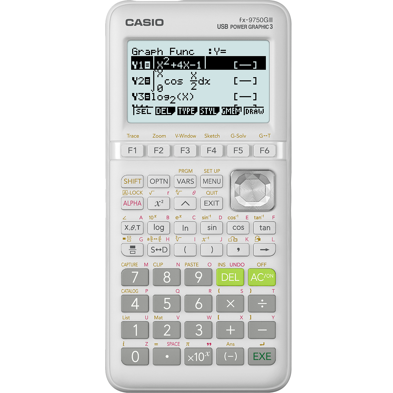 fx-9750GIII White Edition | Graphing Calculator