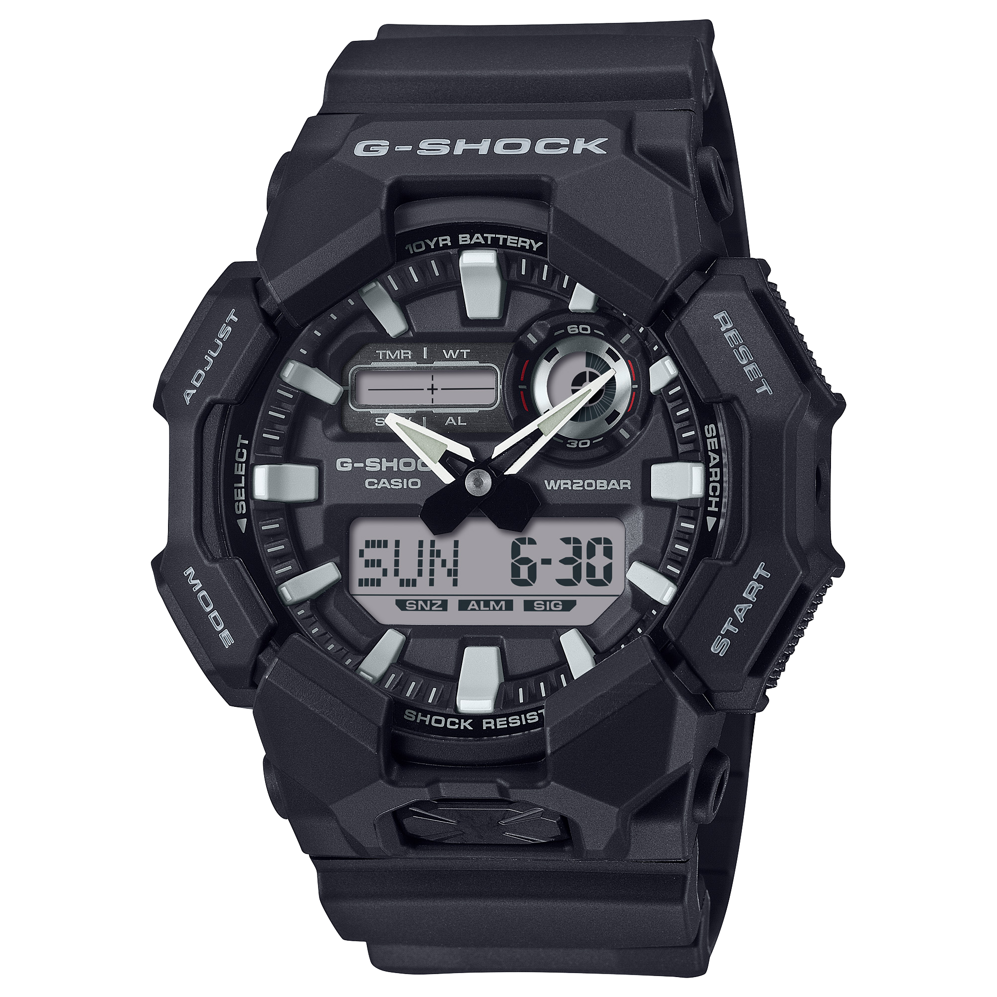 GA010-1A | G-SHOCK ANALOG-DIGITAL Black