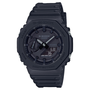 GA2100-1A1 | Monochrome Black Analog-Digital Watch | Casio G-SHOCK