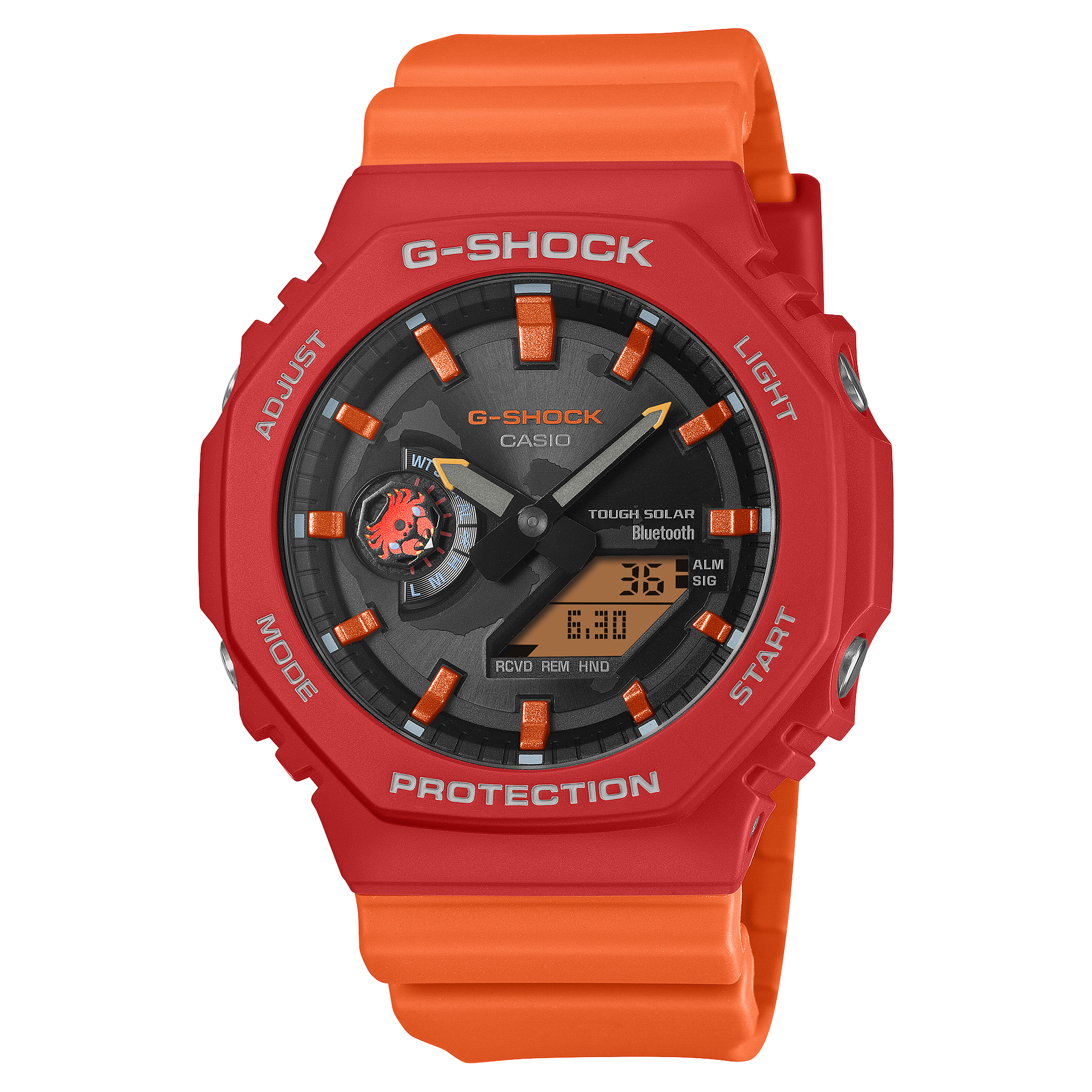 GAB2100DF-4A | G-SHOCK ANALOG-DIGITAL Orange