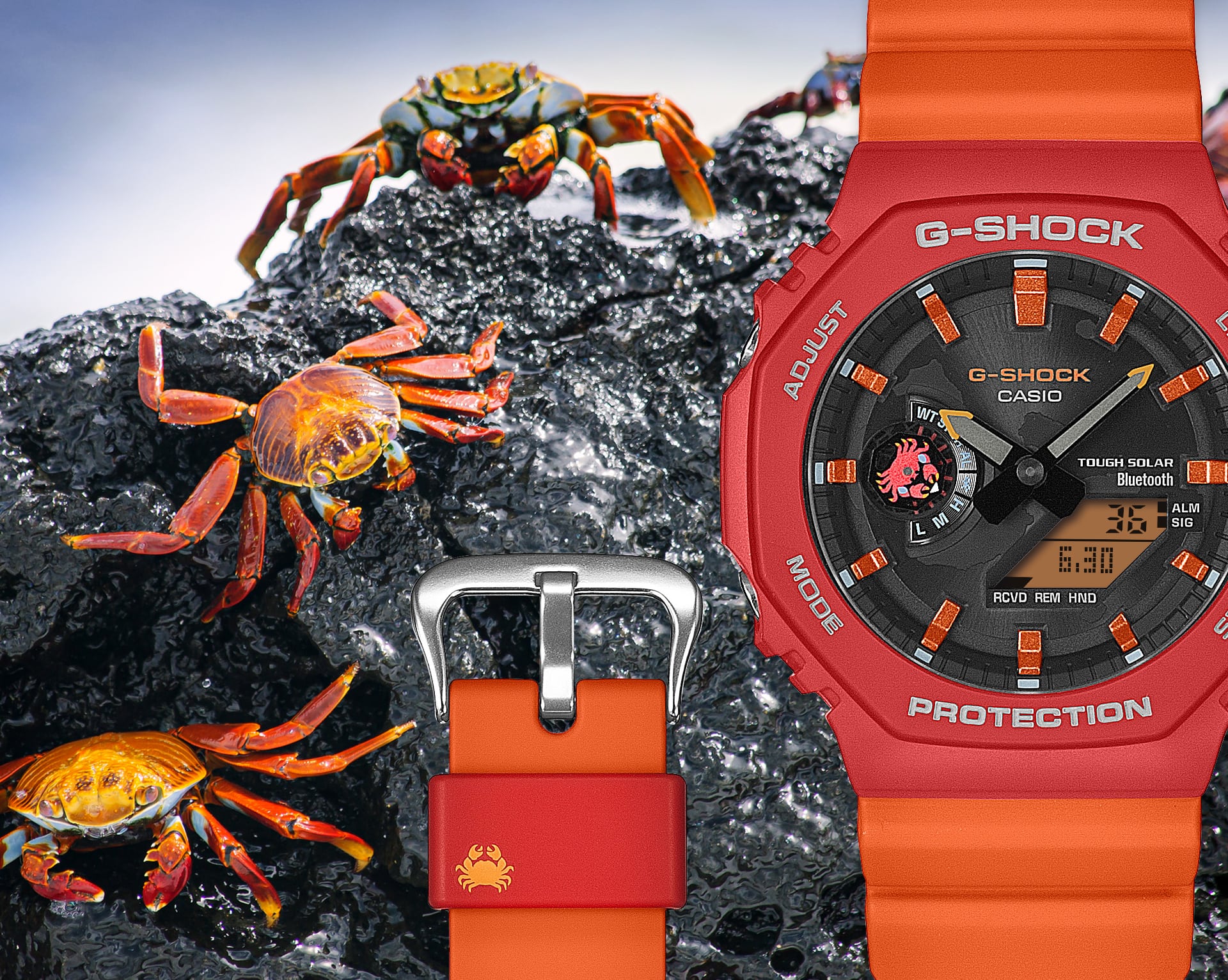 GAB2100DF-4A | G-SHOCK ANALOG-DIGITAL Orange - Image 3