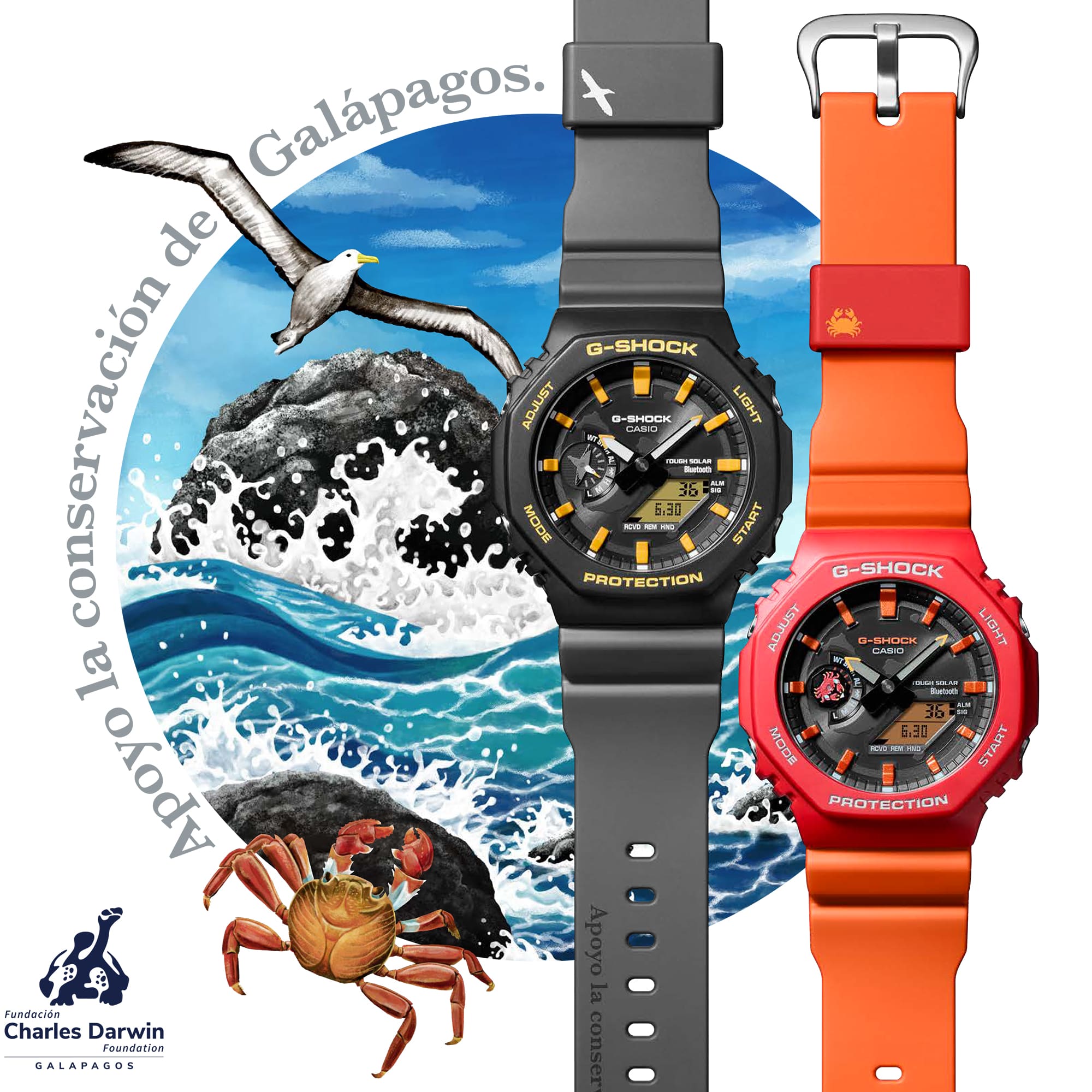GAB2100DF-4A | G-SHOCK ANALOG-DIGITAL Orange - Image 2