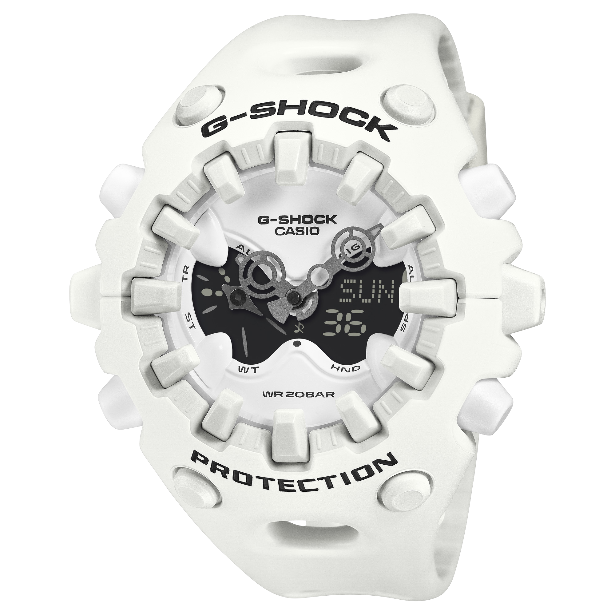 GAV01-7A | G-SHOCK ANALOG-DIGITAL White