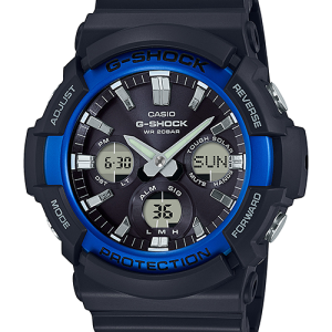 GAS100B-1A2 | G-SHOCK Analog Digital Watch with Blue Accents