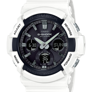 GAS100B-7A | White G-SHOCK Digital Analog Watch