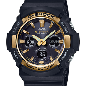 GAS100G-1A | Gold Analog-Digital Men's Tough Solar Watch - G-SHOCK
