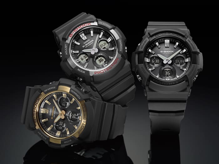 GAS100G-1A | Gold Analog-Digital Men's Tough Solar Watch - G-SHOCK - Image 2