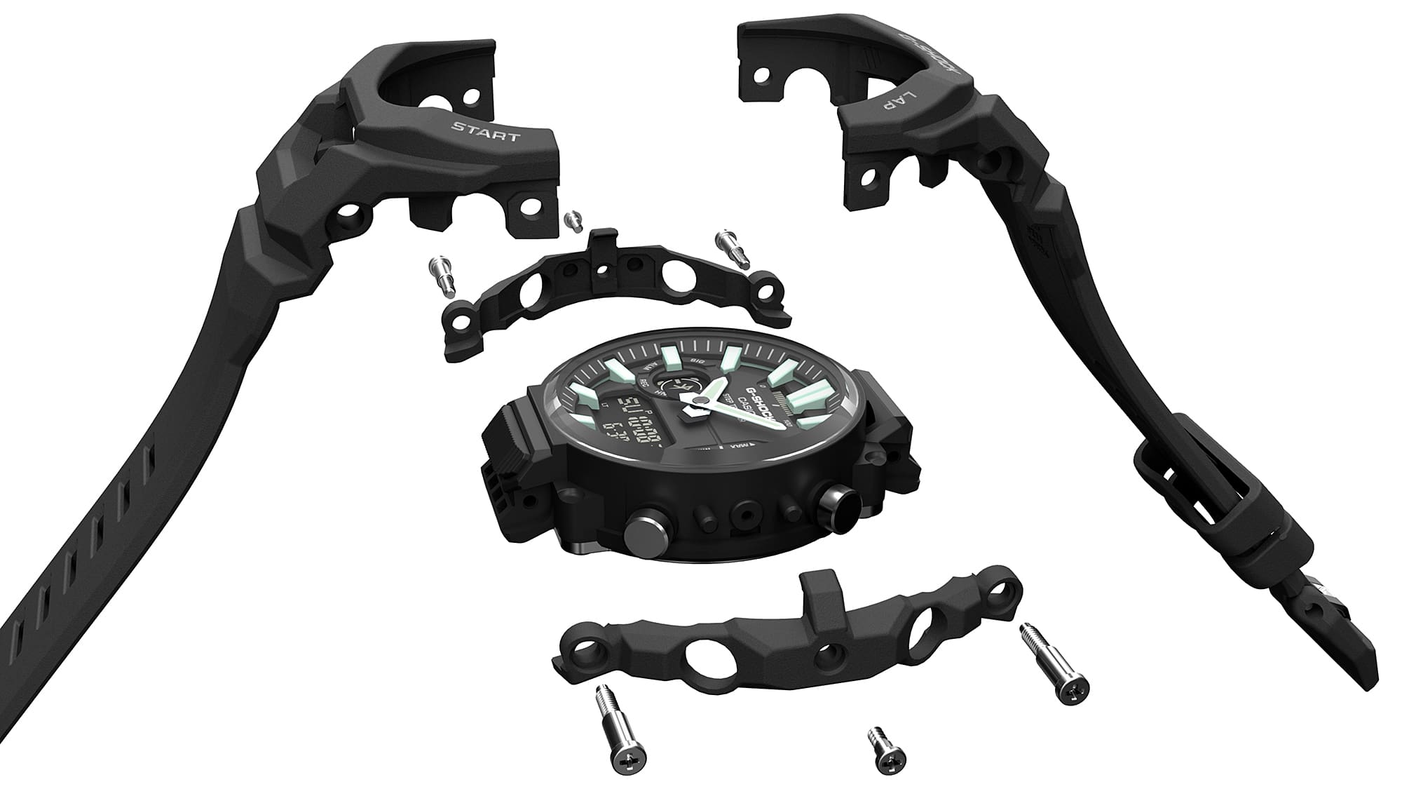 GBA950-7A | G-SHOCK G-SHOCK MOVE White - Image 4