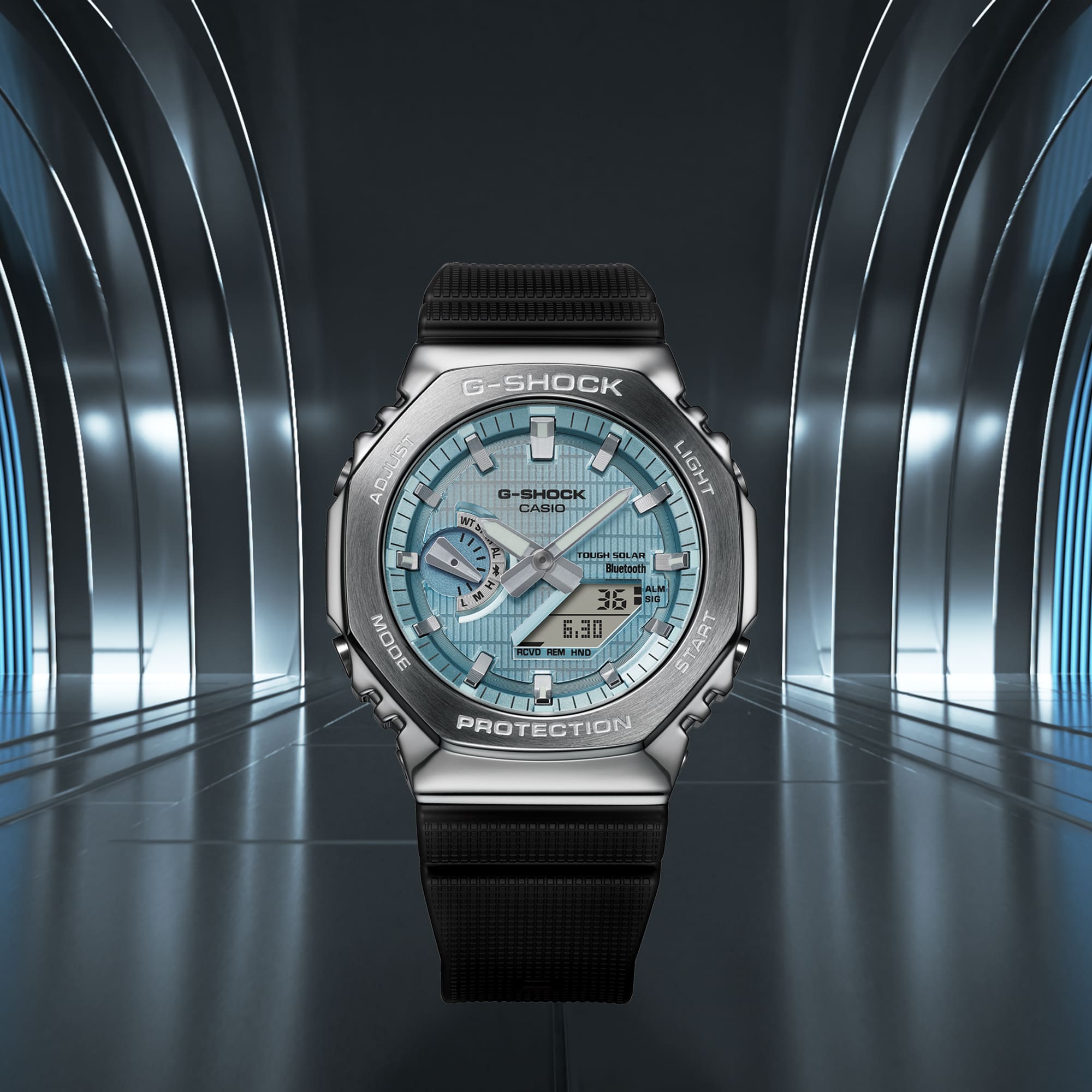 GBM2100A-1A2 | G-SHOCK G-STEEL Silver - Image 2