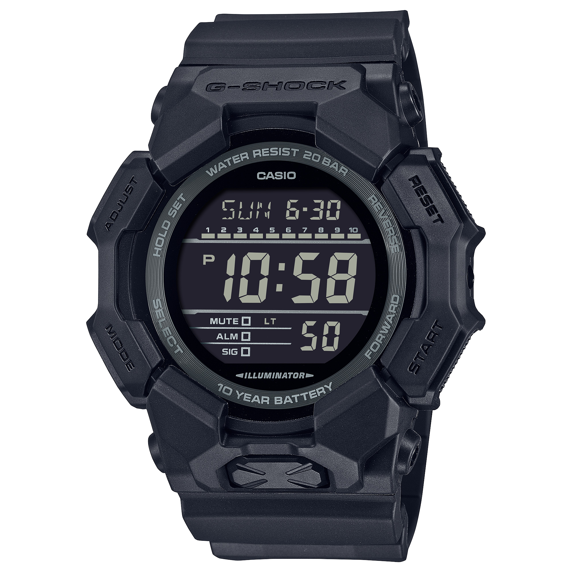 GD010-1A1 | G-SHOCK DIGITAL Black