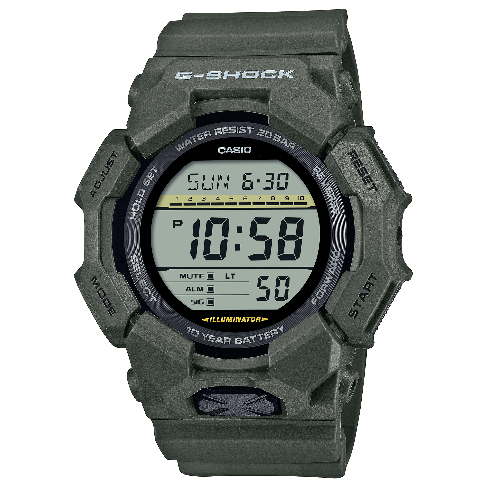 GD010-3 | G-SHOCK DIGITAL Green