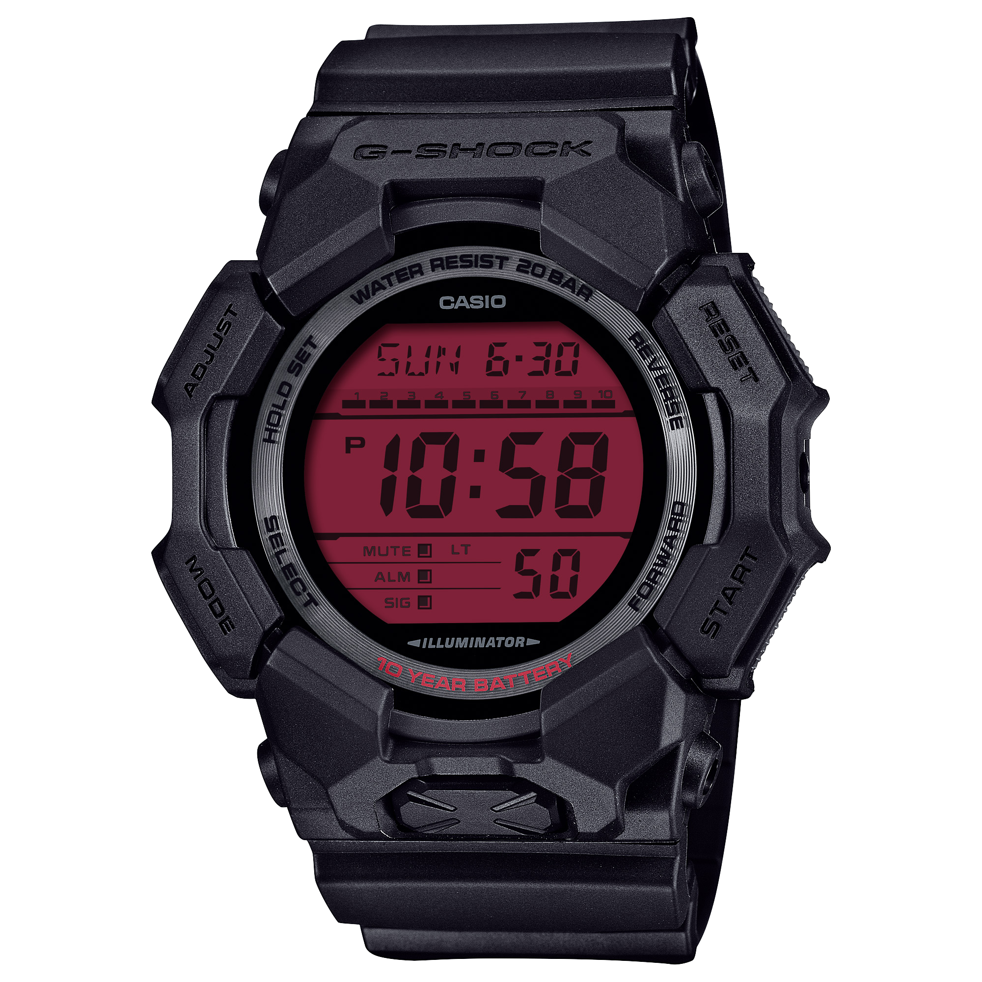 GD010BBR-1 | G-SHOCK DIGITAL Black