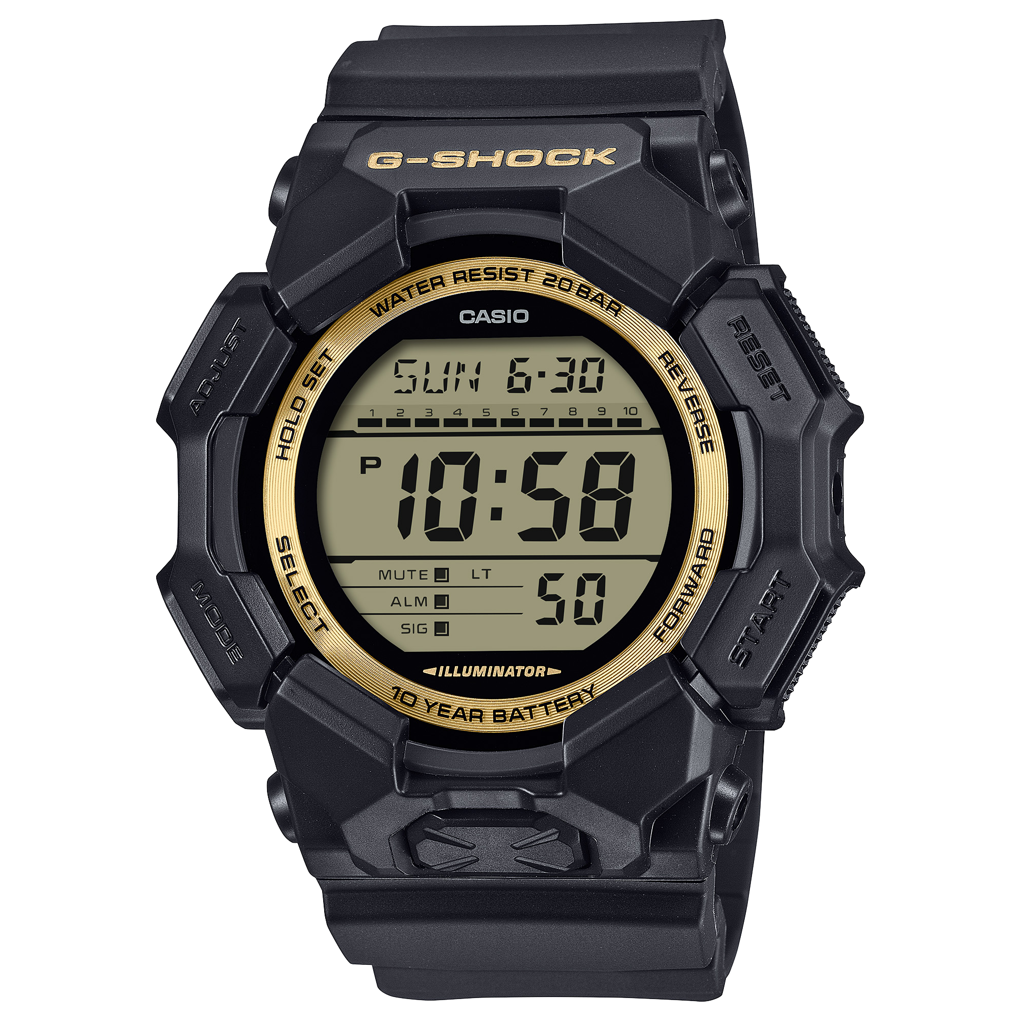 GD010GB-1A9 | G-SHOCK DIGITAL Black