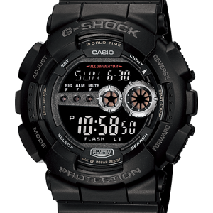 GD100-1B | Black Digital Watch - G-SHOCK