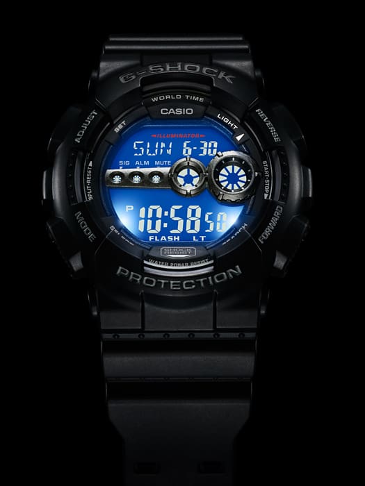 GD100-1B | Black Digital Watch - G-SHOCK - Image 2