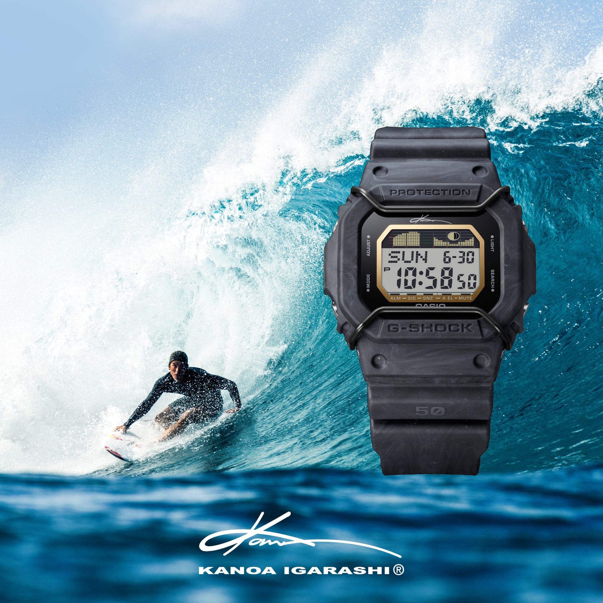 GLX5600KB-1 | G-SHOCK G-LIDE Black - Image 2