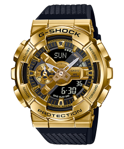 GM110G-1A9 | Analog-Digital Black and Gold Men's Watch G-SHOCK