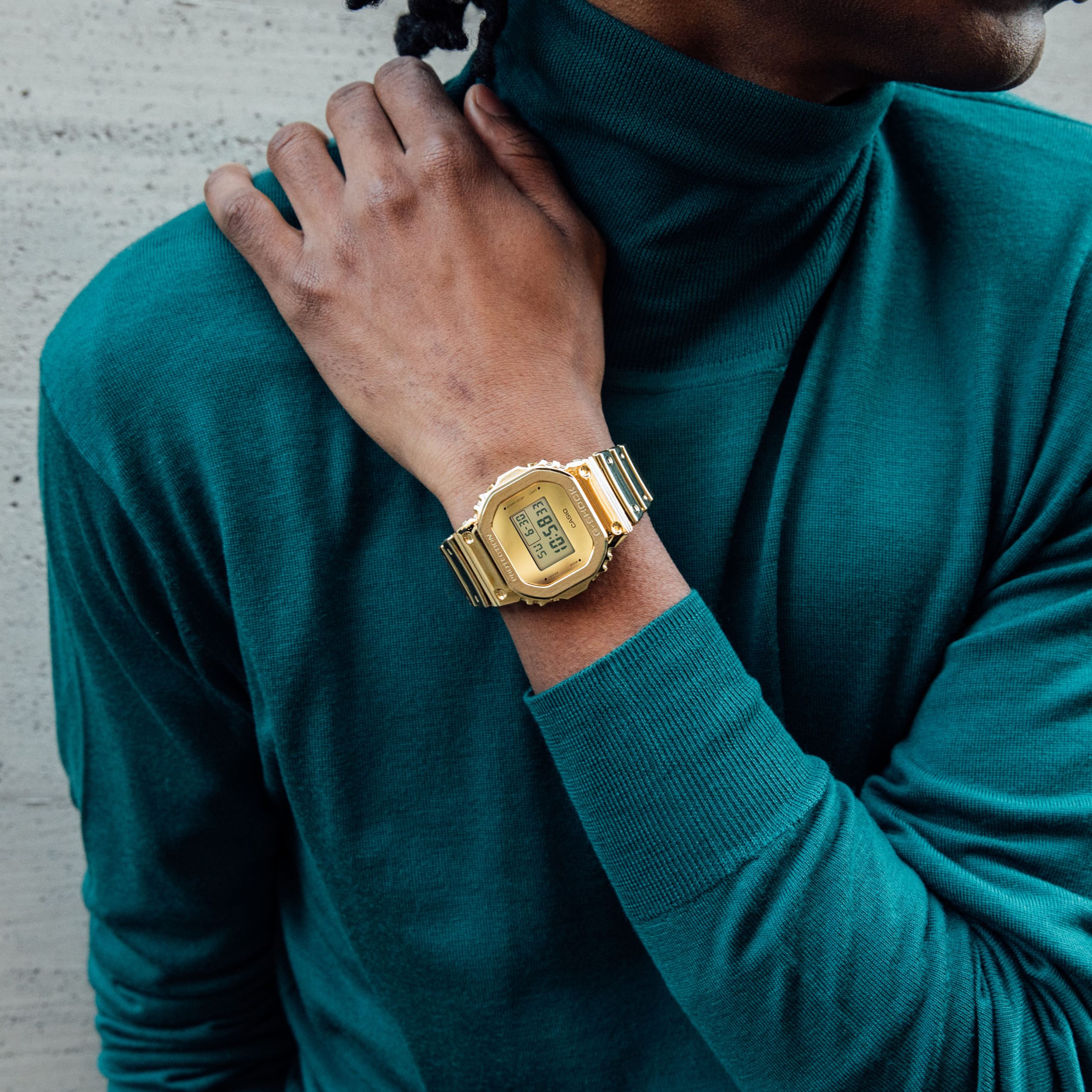 GM5600YMG-9 | G-SHOCK 5600 with Silicone Watch Band | Casio - Image 3
