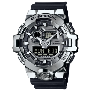 GM700-1A | Men’s Stainless-Steel Watch: Silver | Casio G-SHOCK