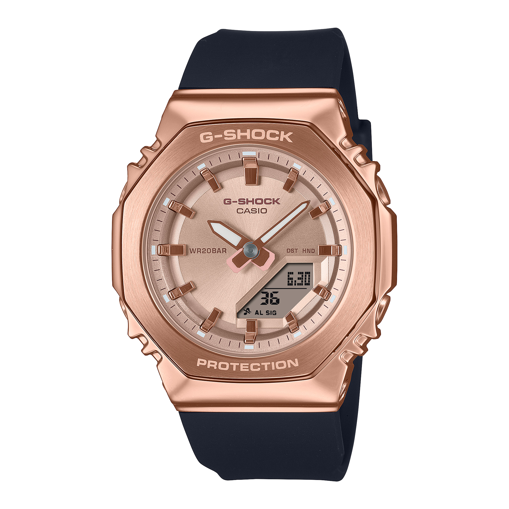 GMS2110PG1A4 | G-SHOCK ANALOG-DIGITAL Pink gold