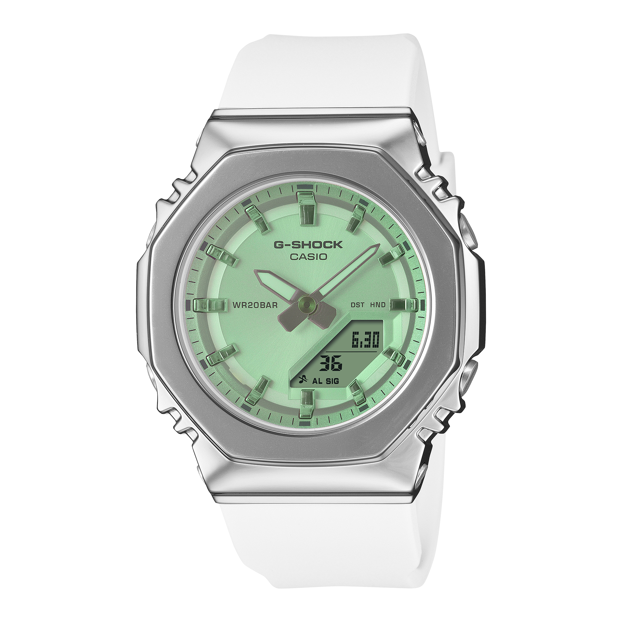 GMS2110SR-7A | G-SHOCK ANALOG-DIGITAL Silver