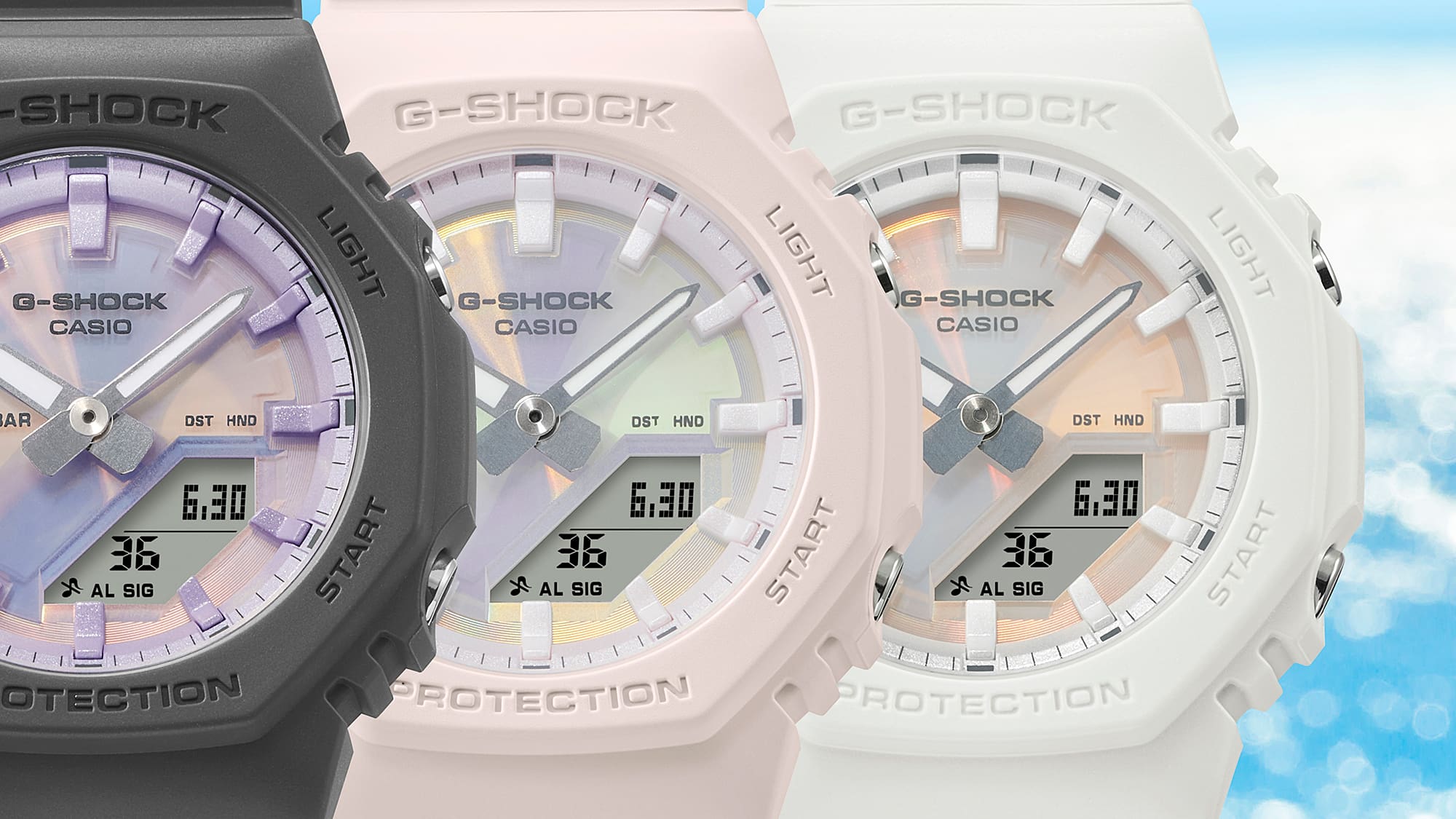 GMAP2100PC7A | G-SHOCK ANALOG-DIGITAL White - Image 3