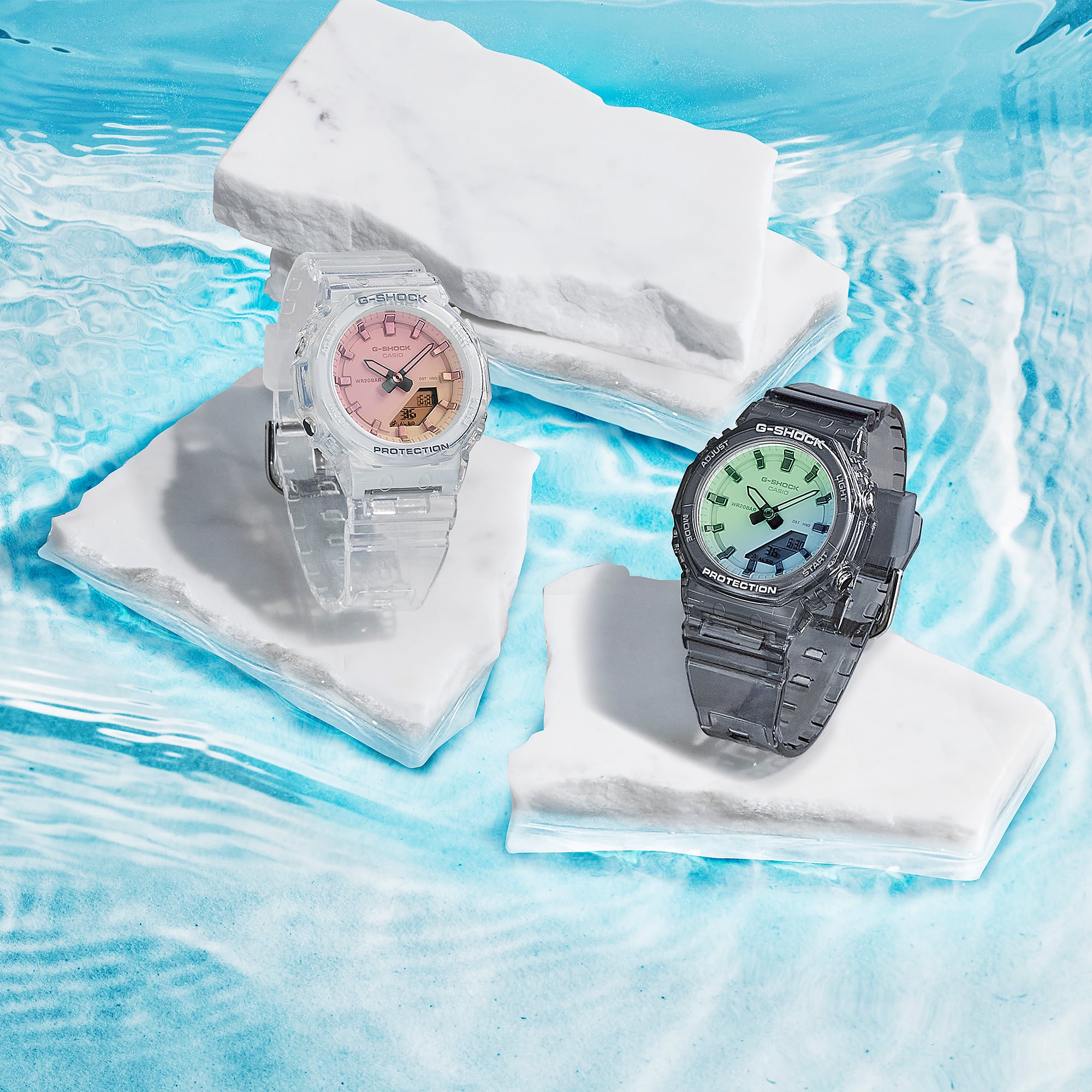 GMAP2100SR-7A | G-SHOCK ANALOG-DIGITAL White - Image 4