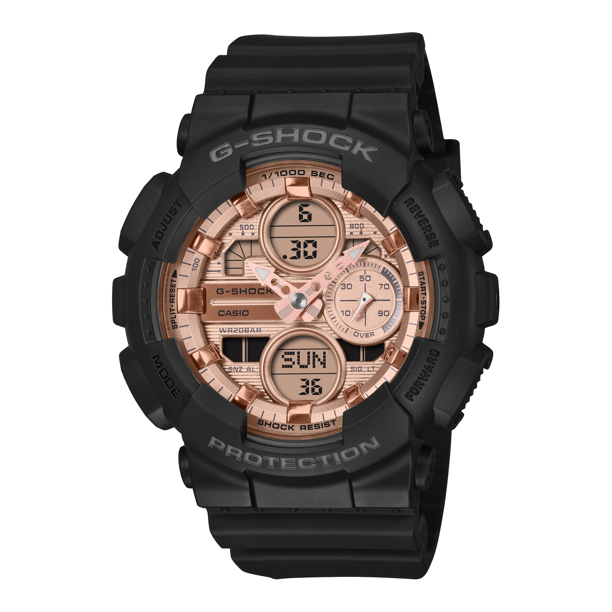 GMAS140PG-1A | G-SHOCK ANALOG-DIGITAL Black